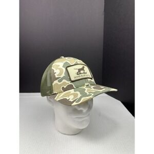 Dover Bluff Hat Co. Camouflage Trucker Hat Adjustable Mesh Back Men's Hunting